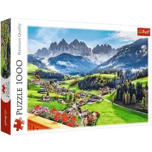 Jigsaw Puzzle TREFL St. Magdalena, Dolomites, Italy — 1000 pieces