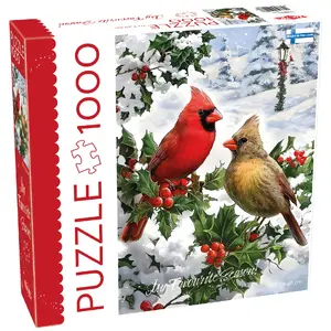 Пазл TACTIC Puzzle Lovers Birds on Branch, 1000 деталей, 250×250 мм