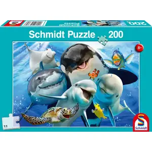 Puzzle Schmidt Spiele 56360 — 200 gab. — Zemūdens tēma, 8+ gadi