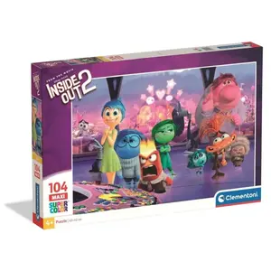 Puzle Clementoni Puzzle 104 Inside Out 2 — 104 detaļas, izglītojošs bērnu puzlis