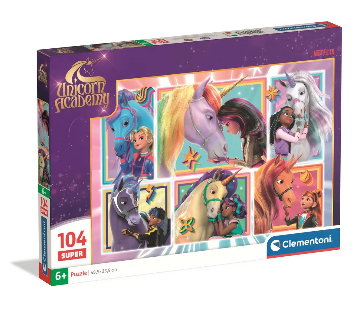 Clementoni 25793 Super Unicorn Academy puzle