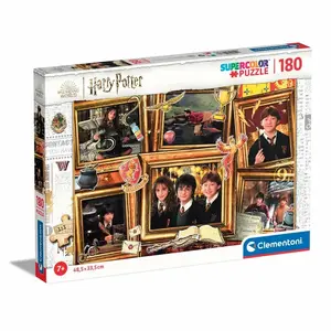 Пазл Clementoni Supercolor Wizarding World Harry Potter 180 деталей — 485×335 мм, 7–9 лет