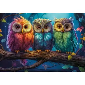 Пазл Castorland 1000 элементов — Three Little Owls (CASTOR, 608320)
