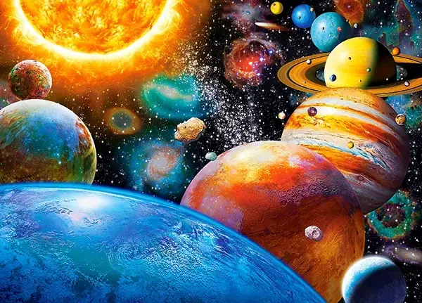 Castorland jigsaw Planets and Their Moons 180 pcs Photo 2