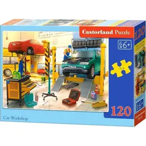 Jigsaw Puzzle Castorland Castorland Puzzle 120 Car Workshop 120 pieces