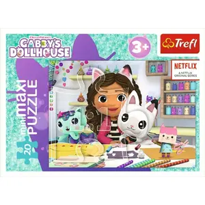 Puzzle TREFL Kolorowy dzień Gabby — 20 pieces, children’s jigsaw puzzle