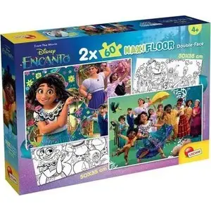 Puzzle set Lisciani Disney Maxifloor 2 x 60 pieces — Encanto theme floor puzzles