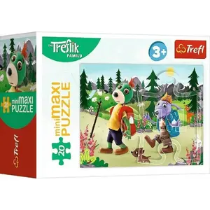 Puzzle TREFL 20 pieces Minimaxı TREFL 21155 "Dzień Treflików" – children's jigsaw puzzle 20 pcs