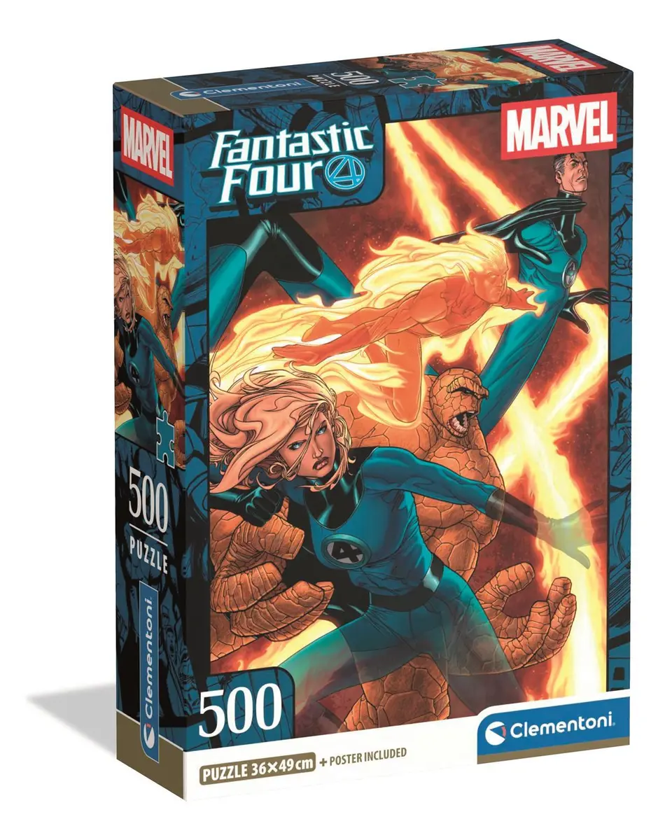 Clementoni 35805 Puzle Fantastiskais četrinieks Kompakta