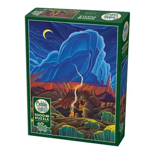 Jigsaw Puzzle Cobble Hill All Nighter 1000 pieces — 676×489 mm