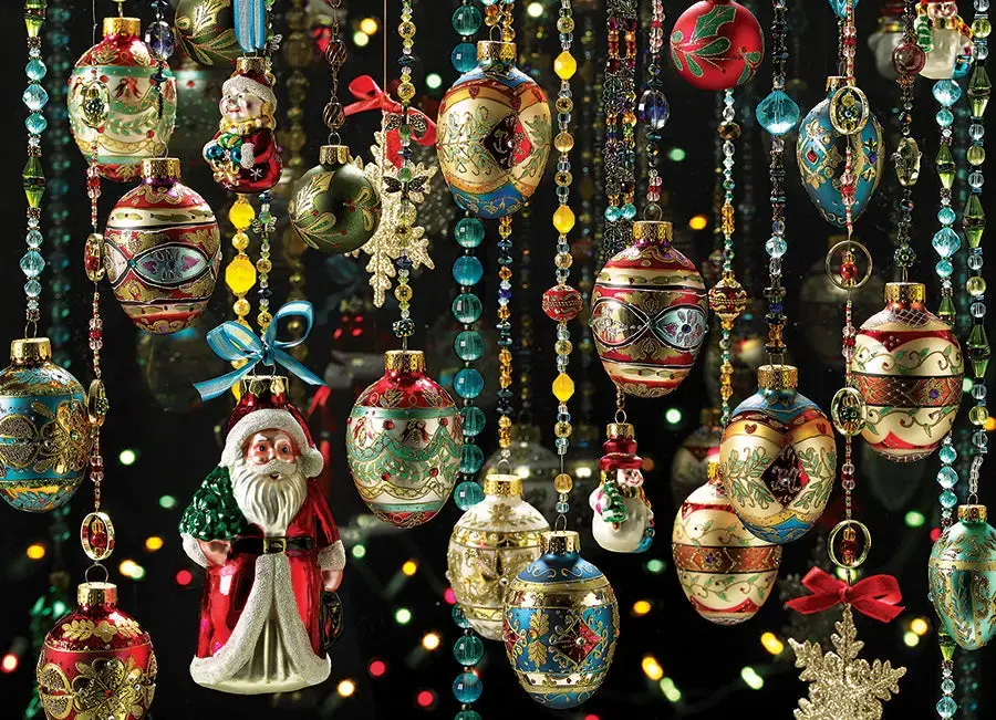 Bluebird Puzzle Cobble Hill Christmas Ornaments 1000 дет. Photo 2