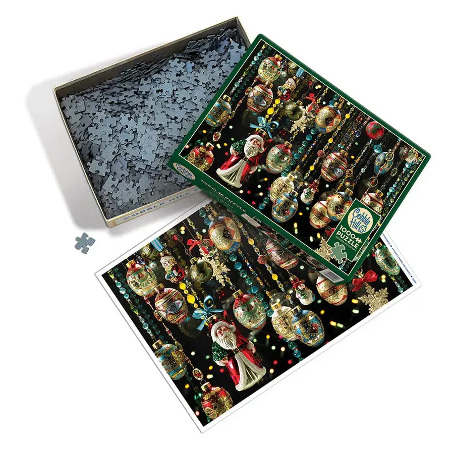 Bluebird Puzzle Cobble Hill Christmas Ornaments 1000 дет. Photo 3