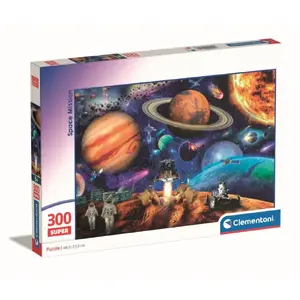 Пазл Clementoni Supercolor 21724 — 300 элементов, тема Космос, 9+ лет