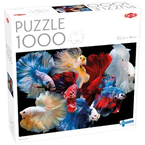 Jigsaw puzzle TACTIC Tactic 56627 — 1000 pieces, Animals (Fish), 250×250 mm