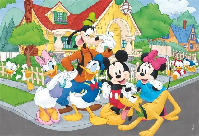Lisciani Maxifloor Disney «Mickey» puzle 2×12 Photo 2
