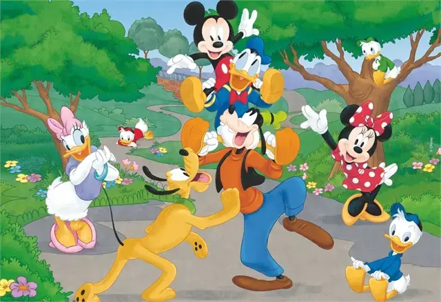 Lisciani Maxifloor Disney «Mickey» puzle 2×12 Photo 3