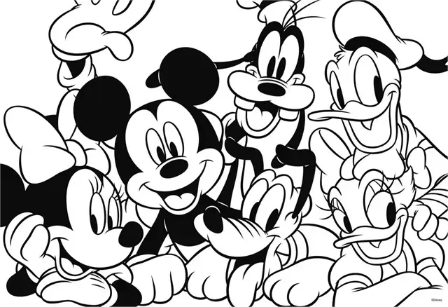 Lisciani Maxifloor Disney «Mickey» puzle 2×12 Photo 4