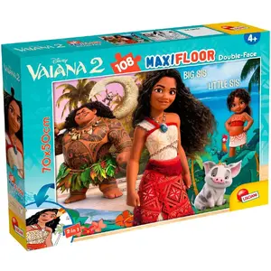 Пазл Lisciani Vaiana 2 Maxi Floor — 108 элементов, большой напольный пазл