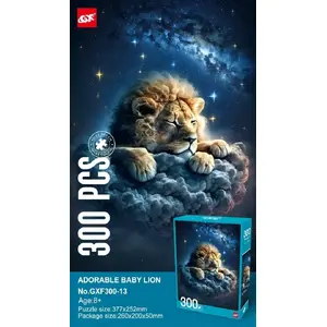 Puzļu komplekts Ramiz Zestaw Puzzli 300 gab. — izglītojošas 300 detaļas