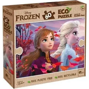 Пазл двусторонний Lisciani Disney «Холодное сердце», 60 деталей, развивающая игрушка