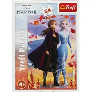 Пазл TREFL 54 детали — мини «В мире Анны и Эльзы» (детский)