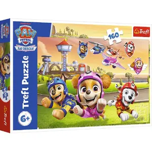 Jigsaw Puzzle TREFL Psi Patrol 'Pups on the Hill' — 160 pieces, children's educational puzzle
