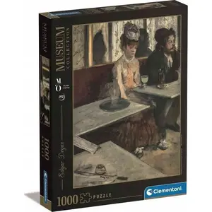 Puzle Clementoni Museum Degas: Kafejnīcā 1000 detaļas
