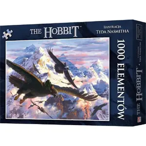 Пазл Lacerta Puzzle 1000 Hobbit: Бильбо и орлы — 1000 деталей, картон