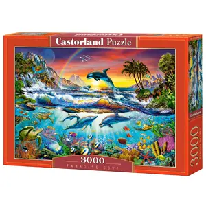 Пазл Castorland Paradise Cove 3000 шт — тема «Феи», 265×380 мм, возраст 9+