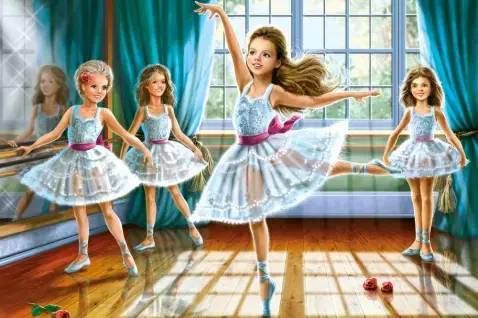 Castorland LITTLE BALLERINAS 260 daļu puzle Photo 2