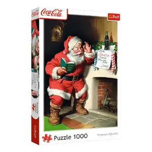 Пазл TREFL Coca-Cola, 1000 элементов, ширина 683 мм, тематика еда и напитки