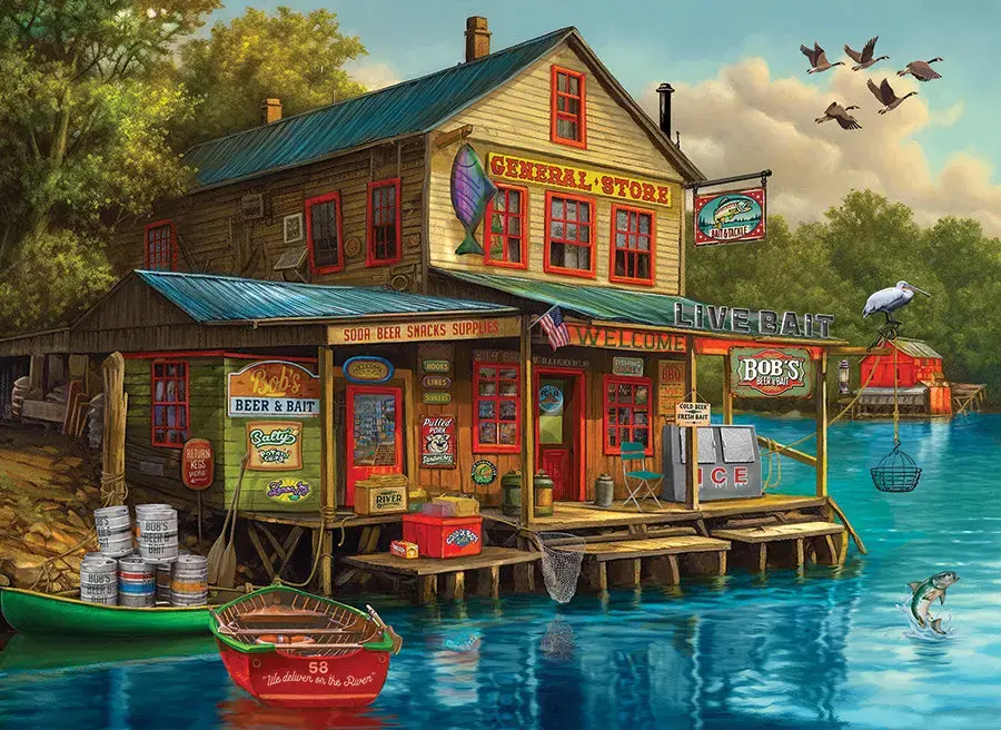 Cobble Hill Bob's Beer & Bait 1000 деталей Photo 2