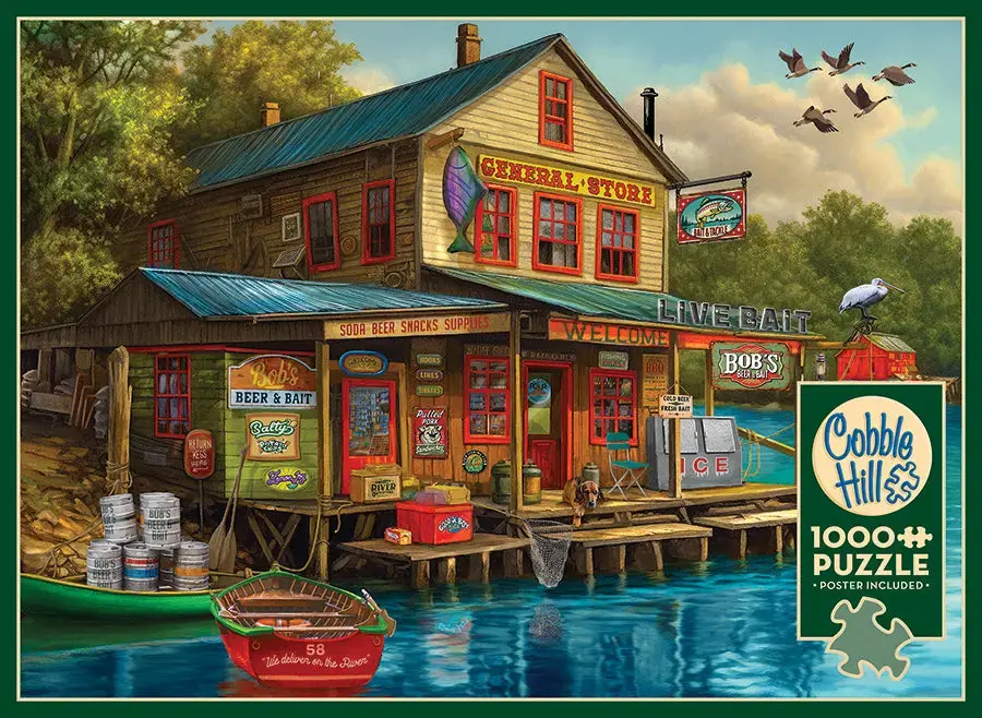 Cobble Hill Bob's Beer & Bait 1000 деталей Photo 3