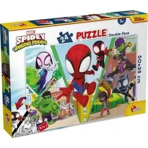 Пазл Lisciani Marvel Puzzle DF Plus, 24 детали — дизайн со Спайди
