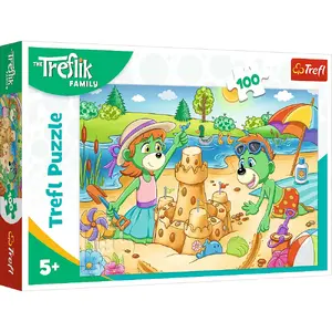 Пазл TREFL 16470 — 100 деталей, мультяшный, ширина 410 мм, от 5 лет