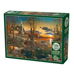 Jigsaw puzzle Cobble Hill Comforts of Home 1000 pieces — 676 x 489 mm