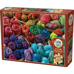 Puzzle Cobble Hill Puzzle 275 XL Kłębki włóczki G3 – 275 pieces, XL format