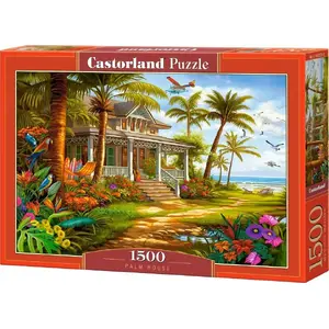 Puzle Case4life Palm House, 1500 gab., modelis 152223
