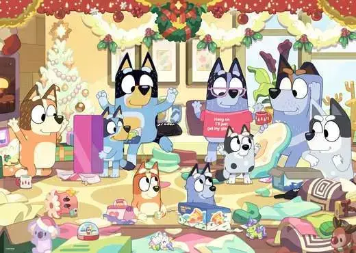 Пазл Ravensburger Bluey Christmas — 24 шт. Photo 2