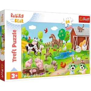 Пазл TREFL 14372 — 24 детали, мультфильмы, ширина 600 мм, для детей от 3 лет
