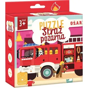 Kangur Puzzle Straż Pożarna 3+ 41565 — children's jigsaw puzzle for age 3+
