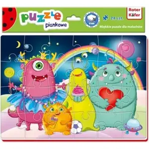 roter kafer Puzzle Piankowe A4 — foam puzzle sheets A4 size, children's funny photos