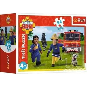 Puzzle TREFL 54 pieces 'Mini Firefighter' model 19761 — children's jigsaw puzzle
