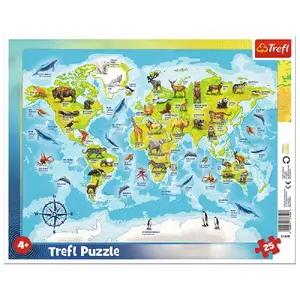Пазл TREFL 31340 — 25 деталей, Тема: животные, для детей от 4 лет