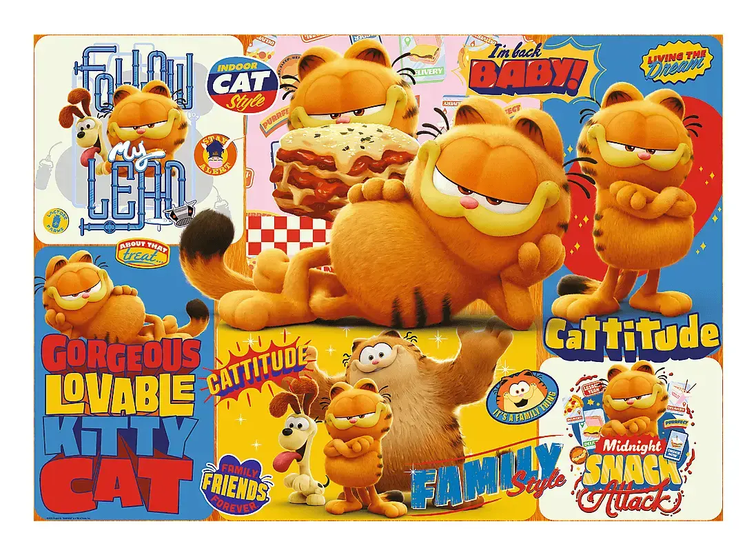 Puzle TREFL Garfield 1000 gab. Photo 2