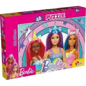 Пазл Lisciani Barbie Puzzle M-Plus 48 деталей – Magic Unicorn