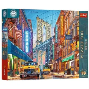 Пазл TREFL PUZZLE 500 PremPlus TeaTime Widok na Manhat..37613 — 500 деталей