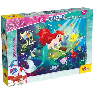 Пазл Lisciani DF Plus 60 Little Mermaid — 60 деталей, для детей 3–6 лет