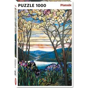 Пазл Piatnik 1000 элементов — Tiffany: магнолии и ирисы (MPN 371774)