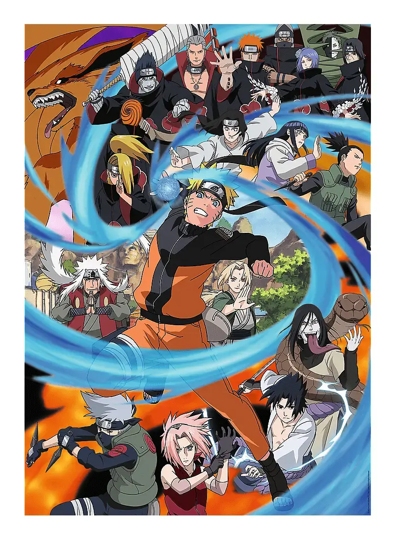 TREFL puzzle 1000 pcs Naruto Shippuden Photo 2